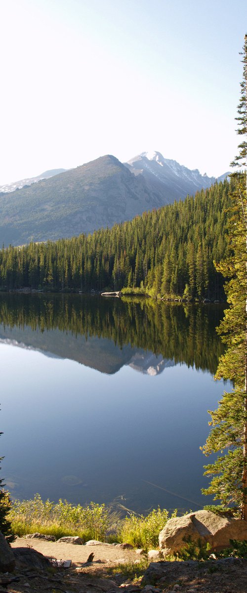 Reflections on Bear Lake by Alex Cassels