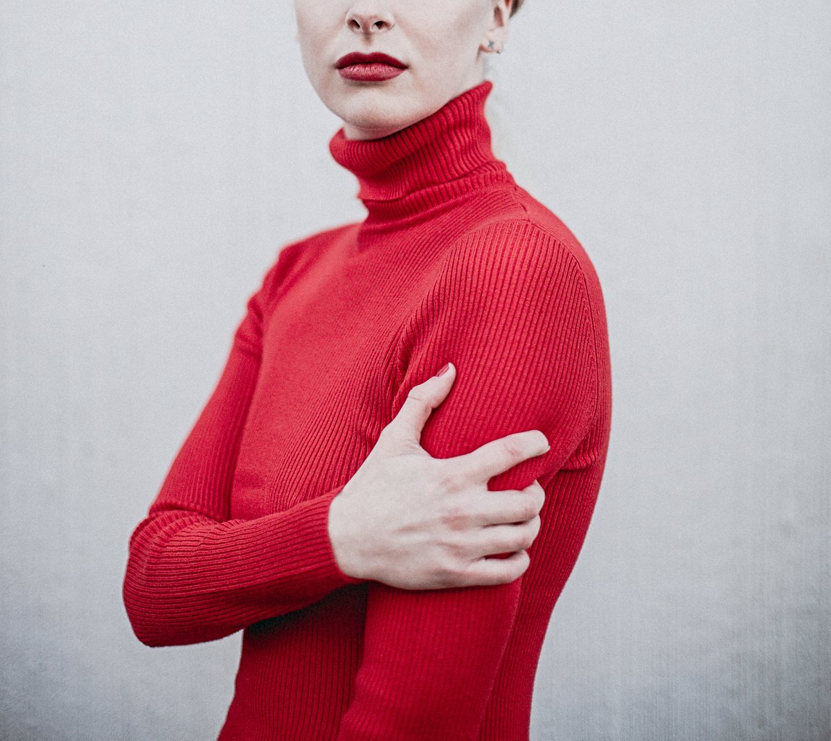Red Lipstick Series 1 by Dasha Pears