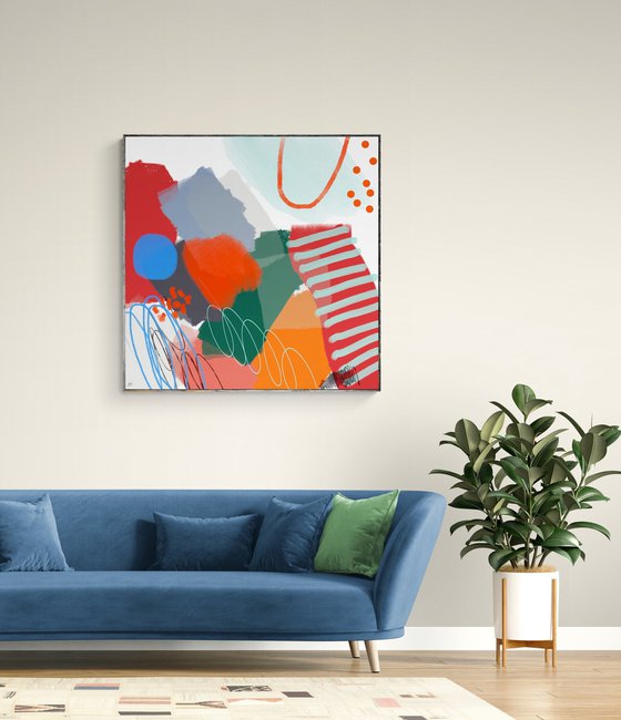 Modern orange