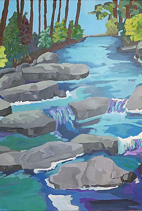 Waterfall by Ulli Schmitt