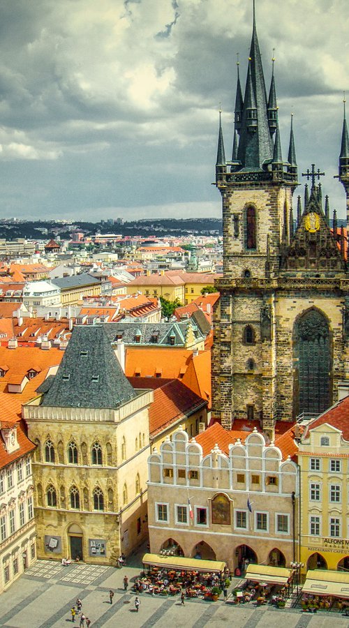Prague cityscape by Vlad Durniev