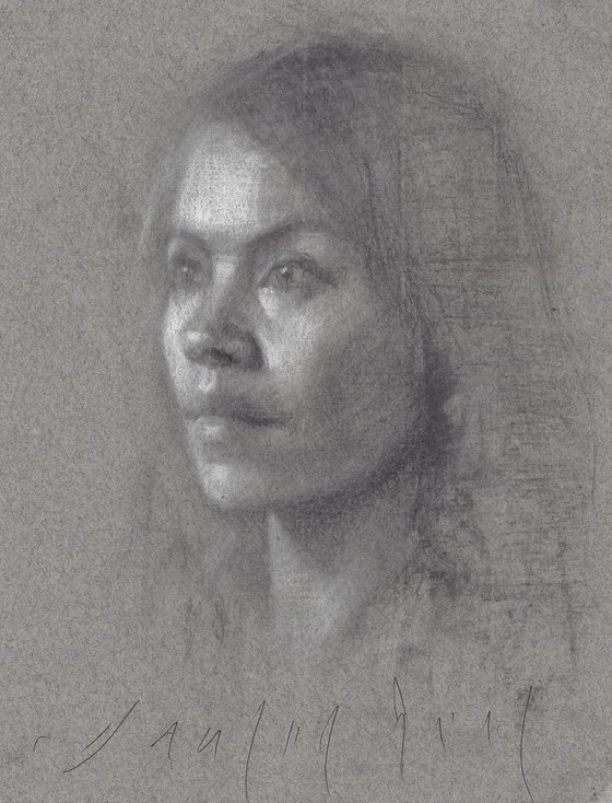 Paige (female portrait study)