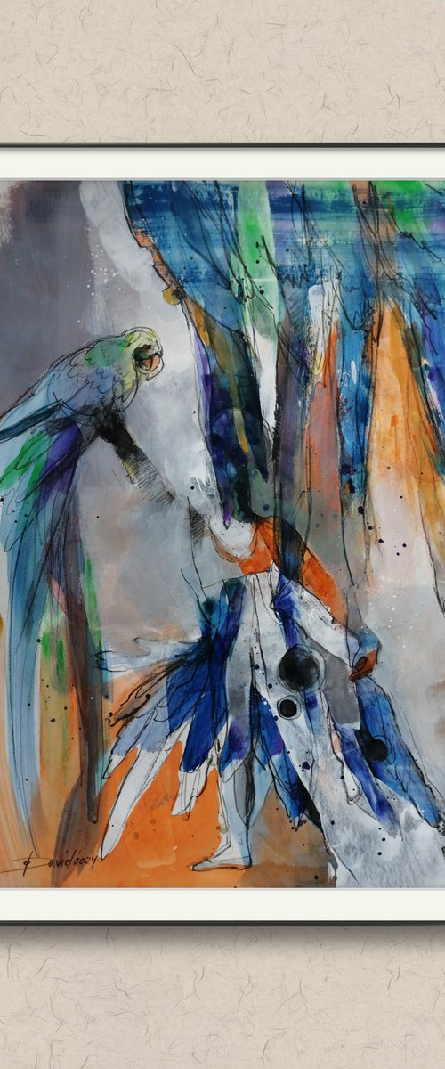 Dreamcatcher of wings by Olga David