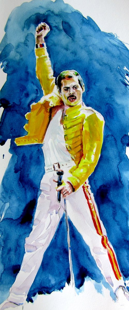 Freddie Mercury by Kovács Anna Brigitta