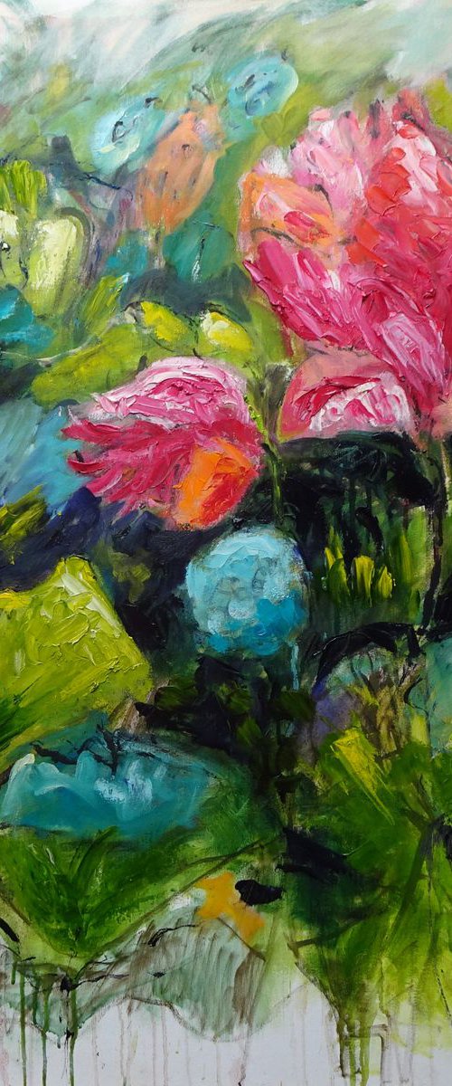 Lotus Flower, Adelaide Botanic Gardens by Maureen Finck