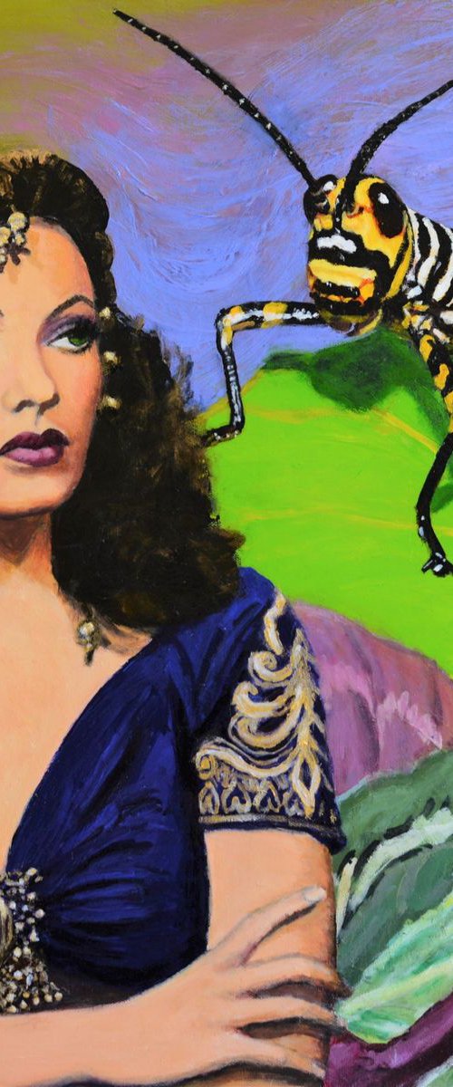 Hothouse Intruder by Jane Ianniello Art