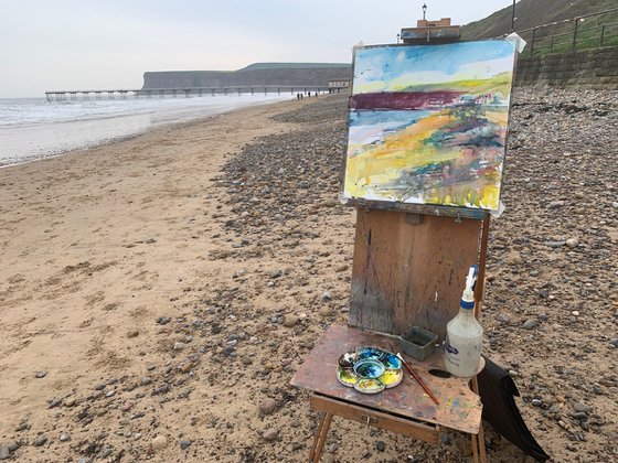 Beach Huts Saltburn