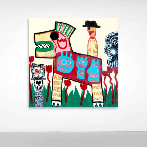 My Voffy Just Loves Tulips