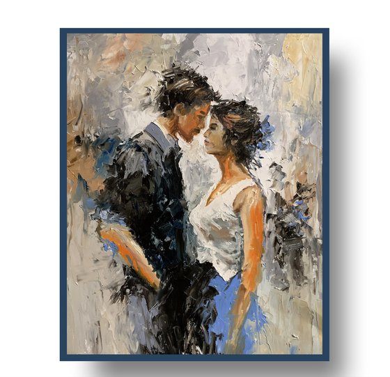 Romantic Couple Portrait.