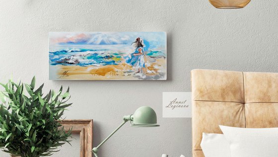 Ocean painting, sea art