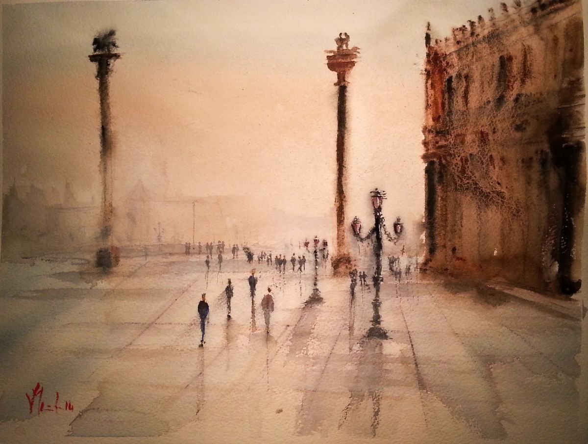 Piazza San Marco by Victor de Melo