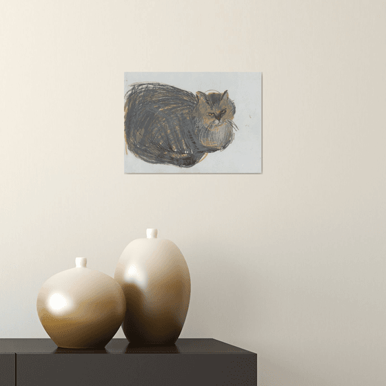 Cat`s portrait