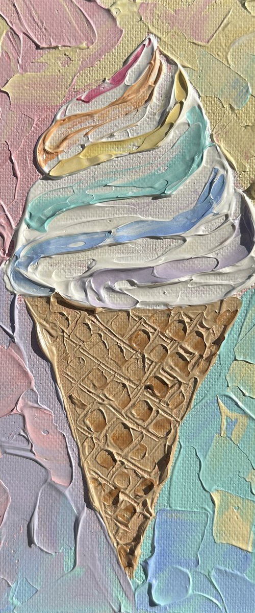 Ice cream cone 4 by Guzaliya Xavier