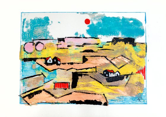 Landscape on paper 2