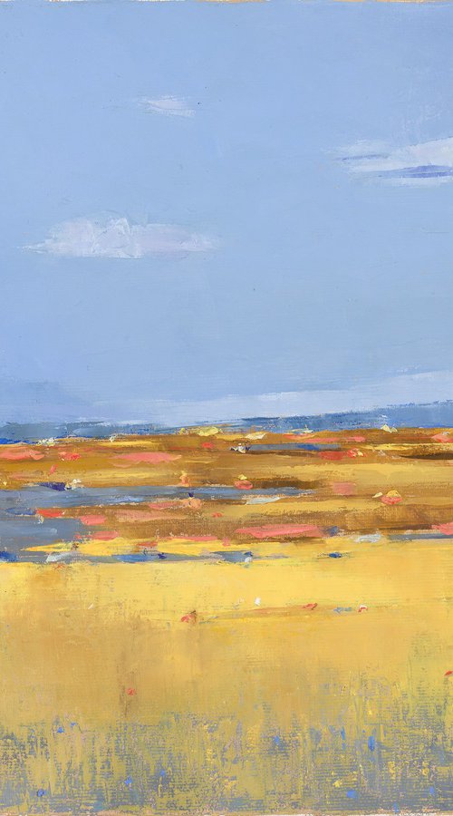 Blooming fields by Kestutis Jauniskis