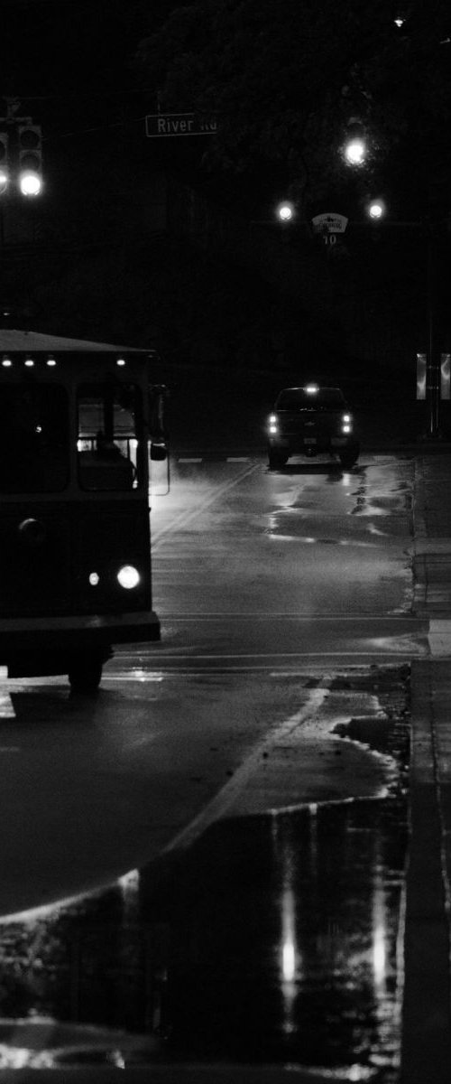 City Night Lights, Gatlinburg, TN, USA by Charles Brabin