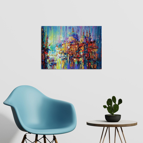 Abstract cityscape (Venice)