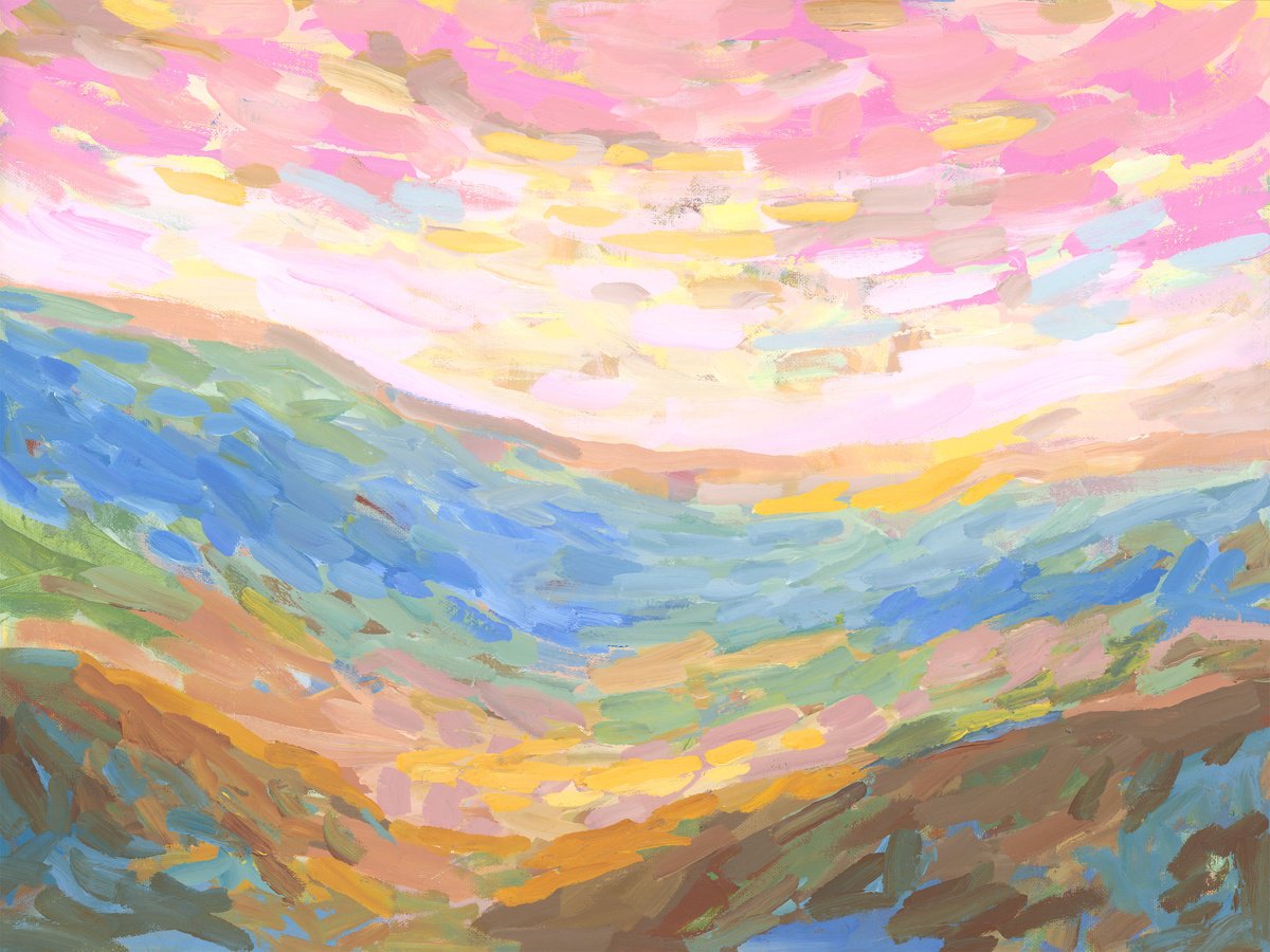  Going By Heart By Dena Adams, 24 X 18, Artwork For Sale On Artfinder