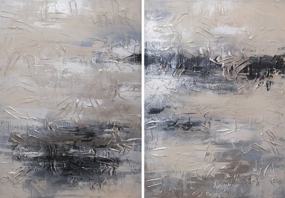Horizon (diptych)