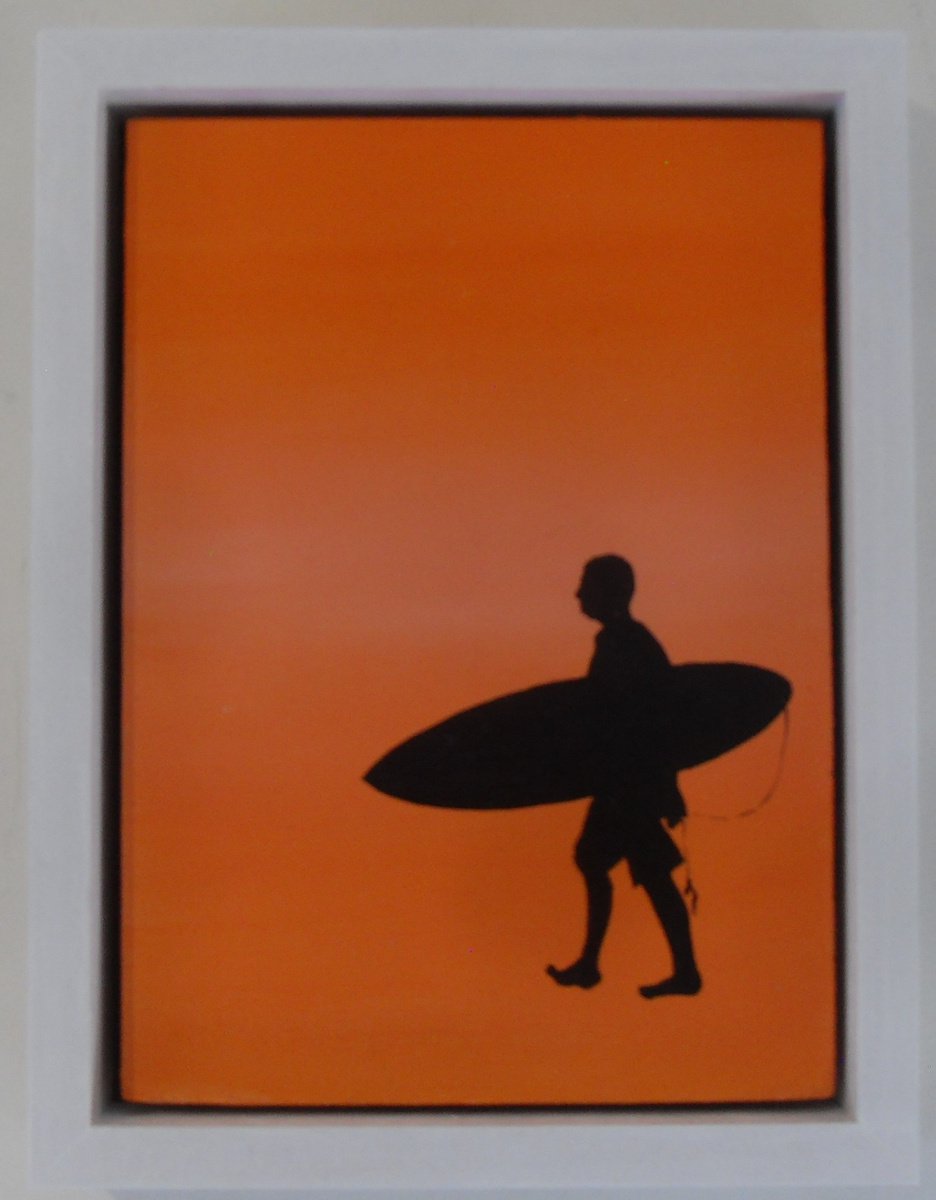 Sunset Surfer II by Kenny Grogan