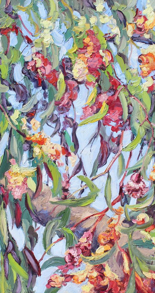 Gum Tree Blossoms by Kristen Olson Stone