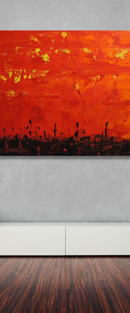 Lava Sky by Ansgar Dressler
