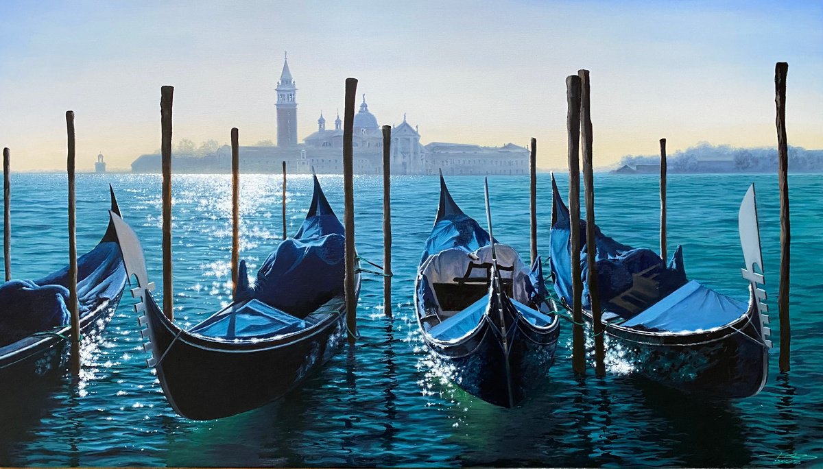 Gondolas by Igor Dubovoy