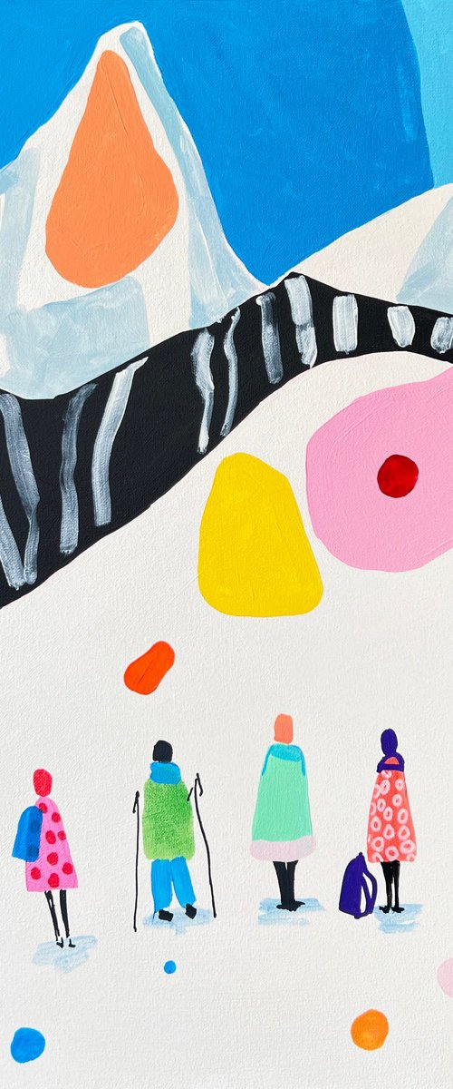 Mountain Climbers Journey by Sasha Robinson