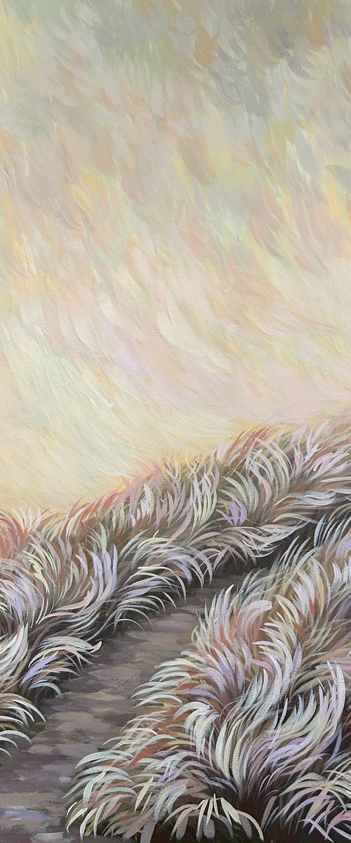 Sunset by the Dune by Gabriele Prismantaite