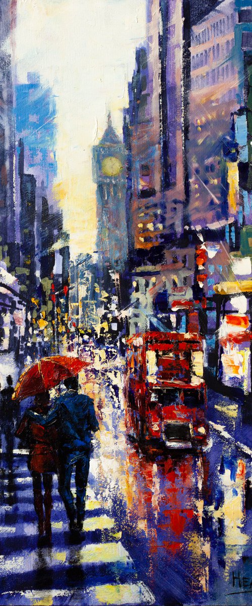 Evening London by Aleksandr Neliubin