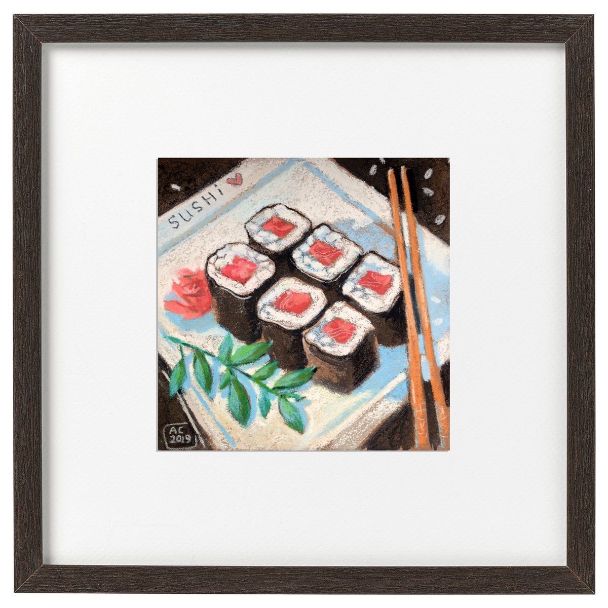 Japanese food ?1 Japanese rolls by Alexandra Sergeeva