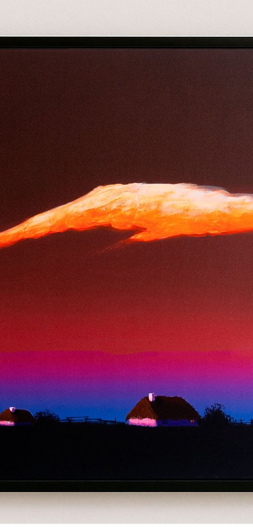 Orange cloud by Bohdan Katolyk