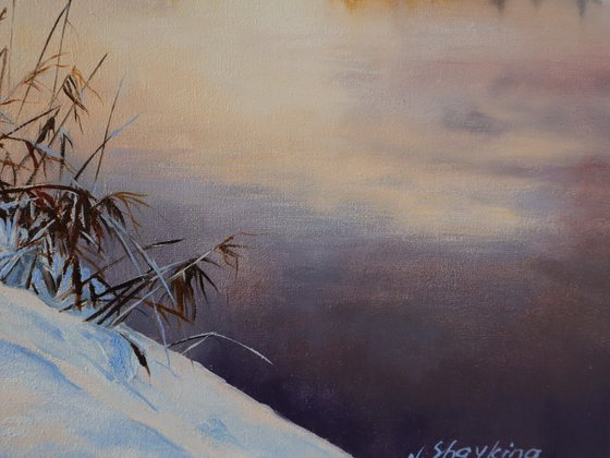 Winter Landscape Painting