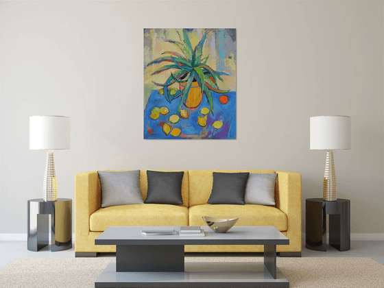 Aloe Vera with Lemons