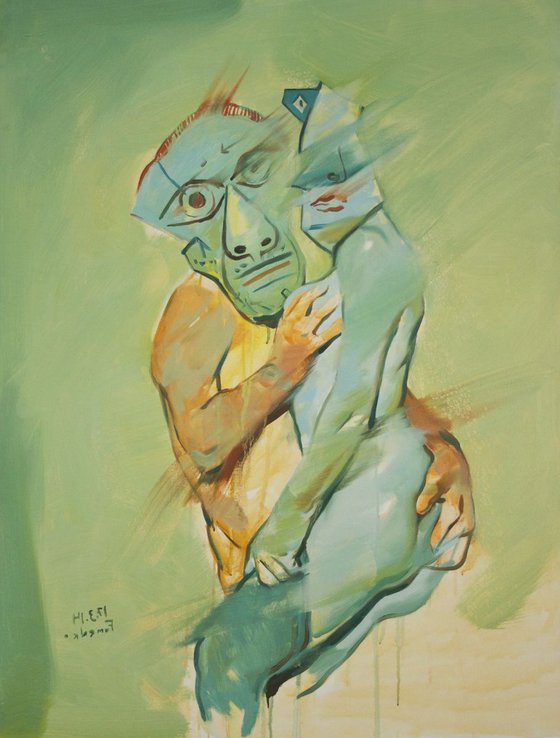 "Picasso with his girlfriend 2" from the series "Picasso"