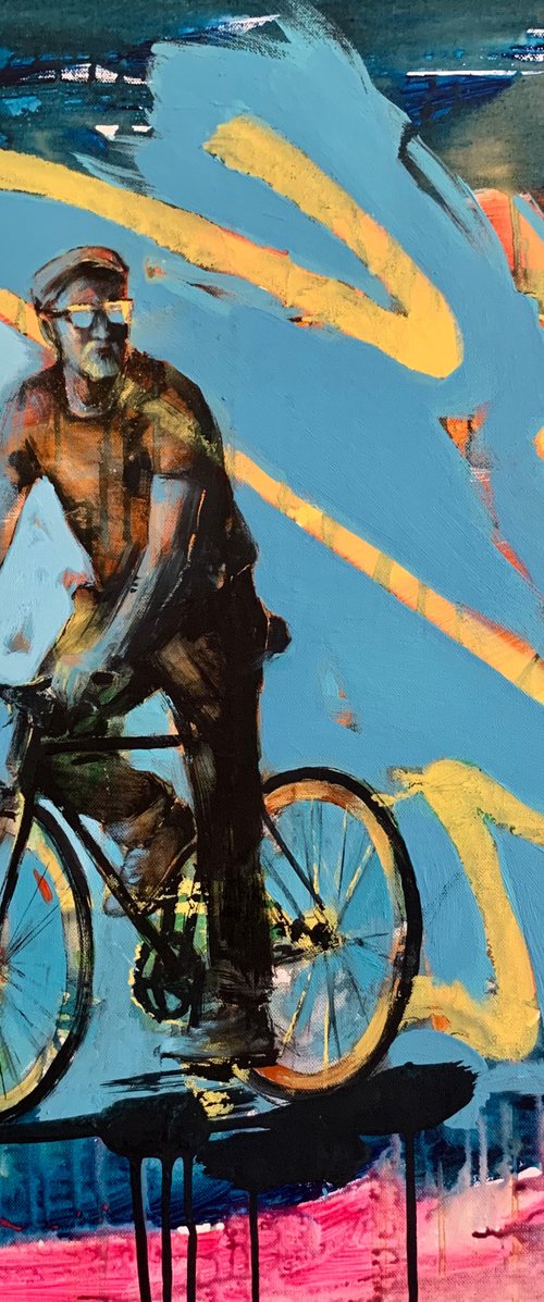 Ukrainian cyclist by Yaroslav Yasenev