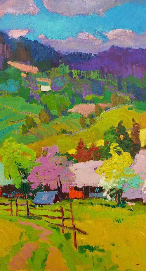 Spring in the Village by Alexander Shandor