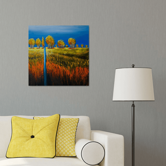 The Yellow Trees   -  Fields and Colors Series