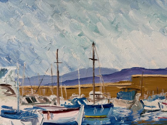 Boats in Saint-Tropez Marina