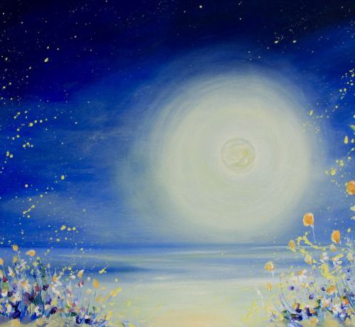 Oh Super moon by Emma Sian Pritchard
