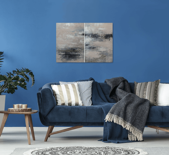 Horizon (diptych)