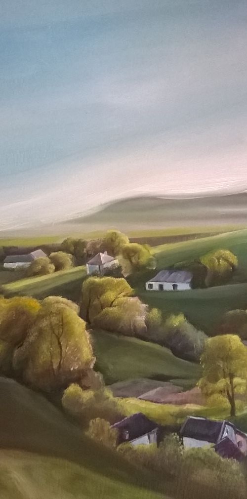 woody landscape by Viktória Déri