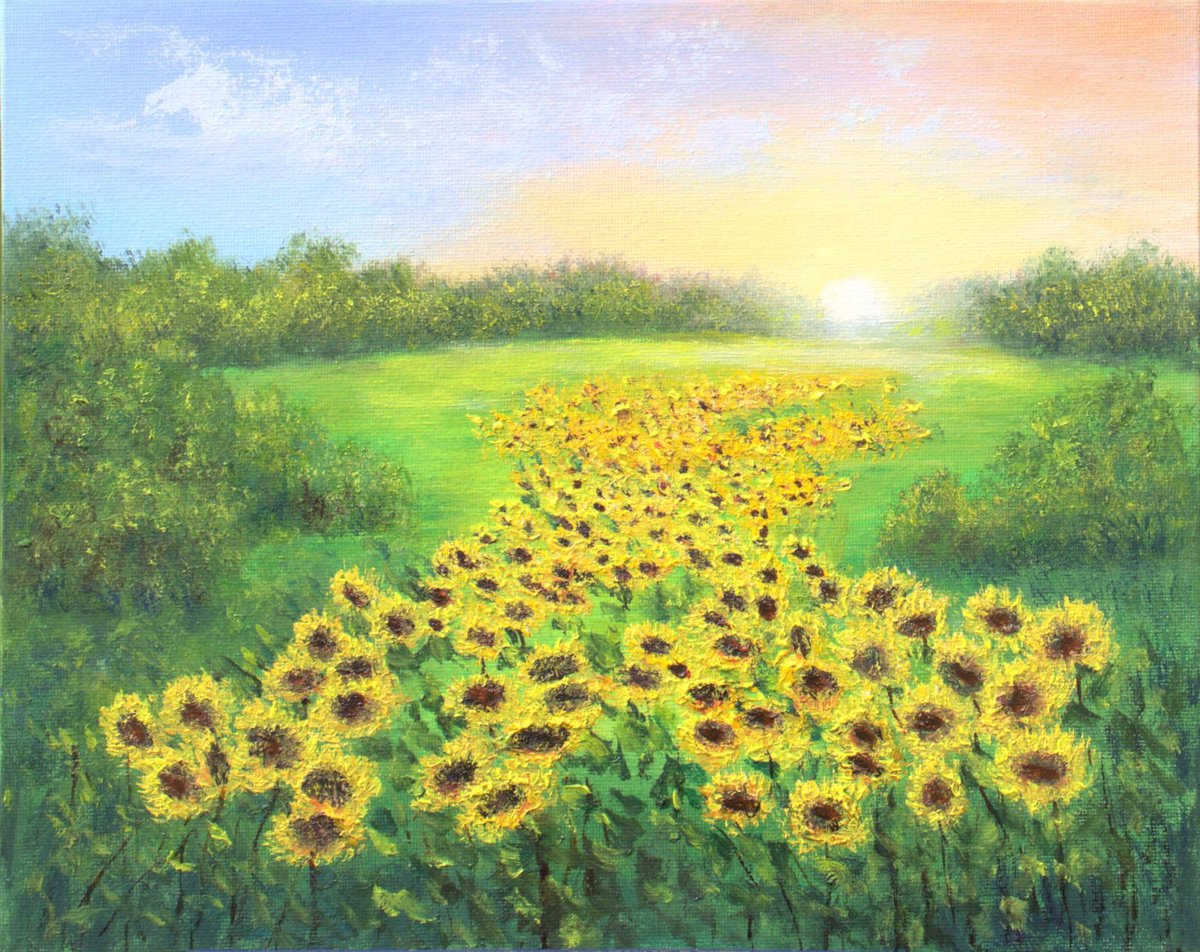 Sunflower by Ludmilla Ukrow