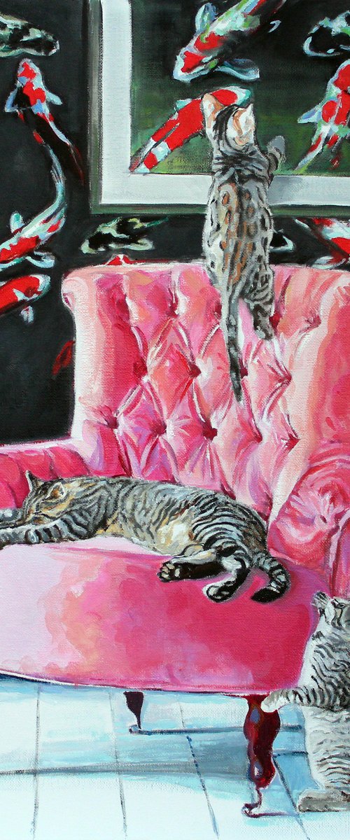 Kitty in the middle #2 by Timothy Adam Matthews