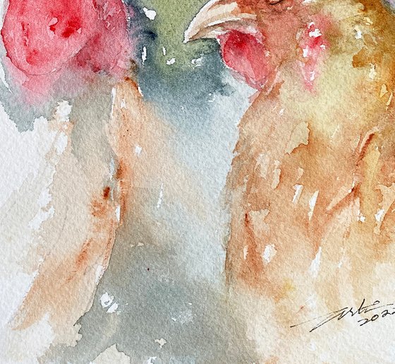 'Yes, dear?'_ Roosters