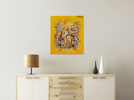 Sun Over the Mosaic City