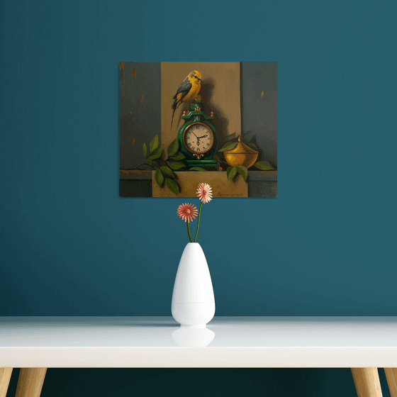 The Oriole and the Green Clock