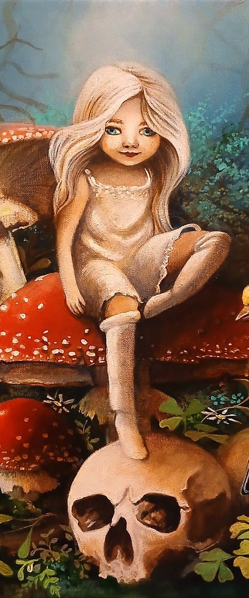 The poisonous mushrooms fairy by Valentina Toma' aka Zoe Chigi