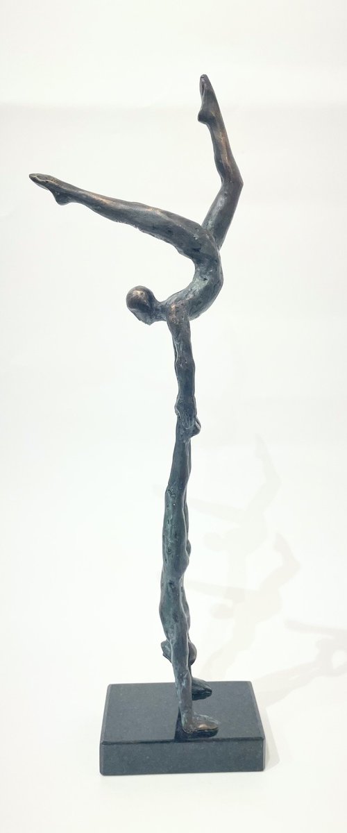 Acrobats Balance, no.VI/VIII by Joanna Cholewa