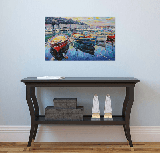 Boats at the pier